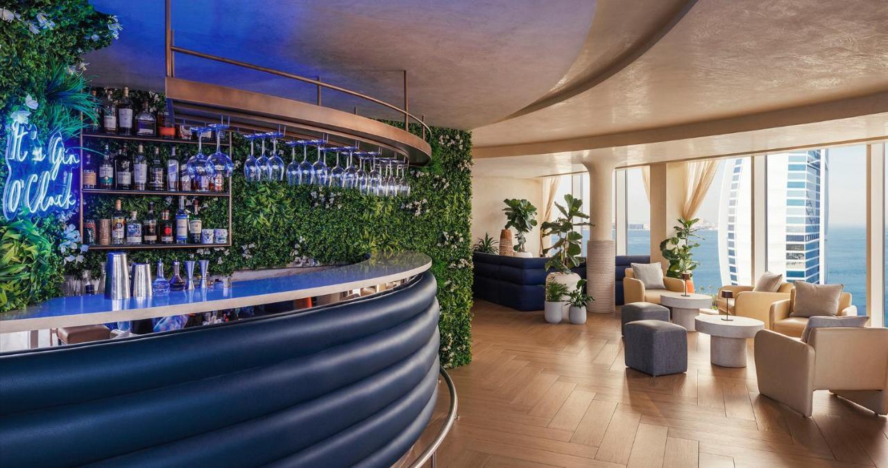 Jumeirah Beach Hotel Dubai Esterno foto The Sky Bar